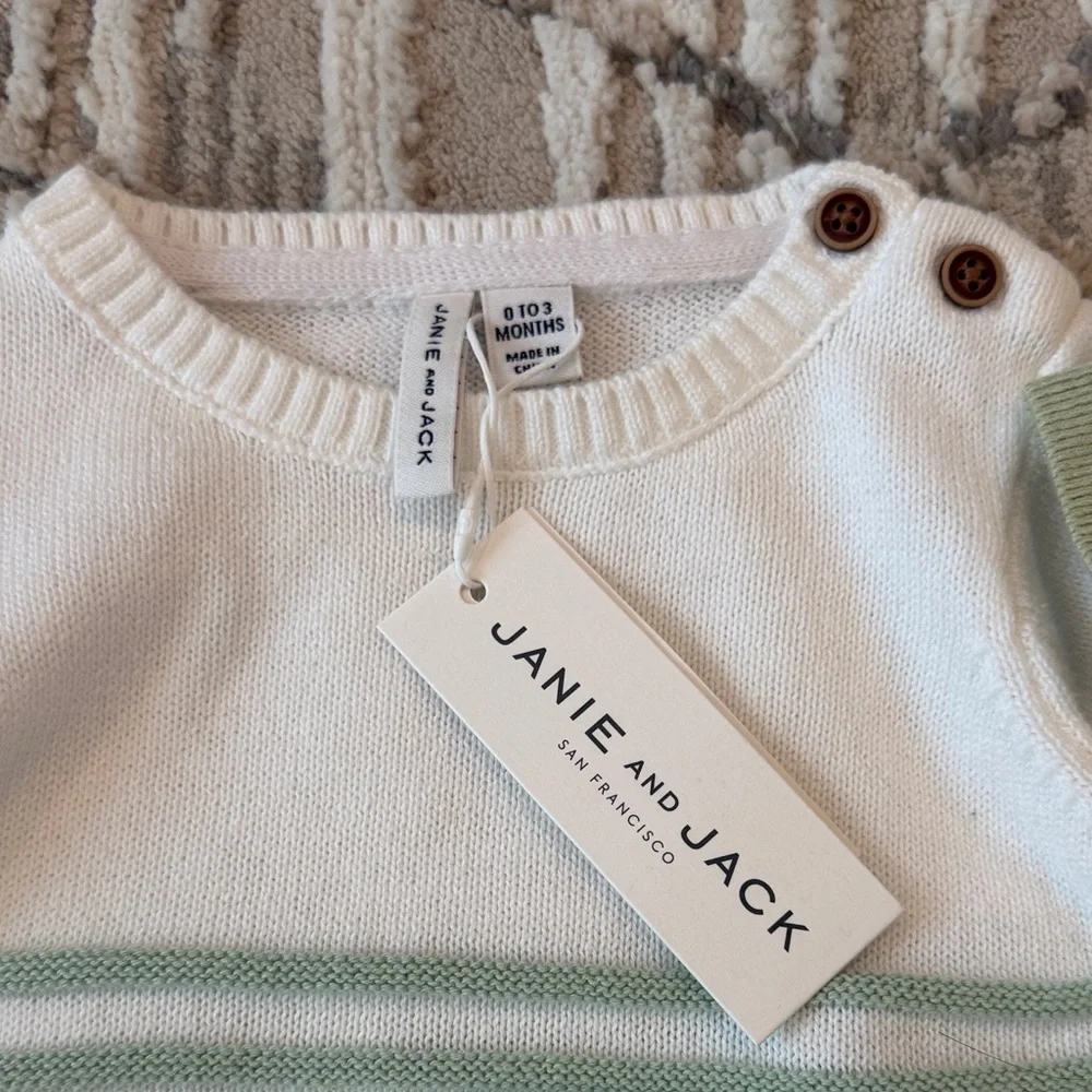 Brand New Janie and Jack Knit Set